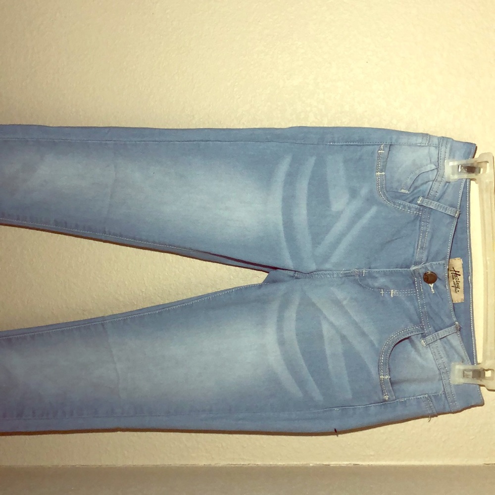 Light blue women’s jeans